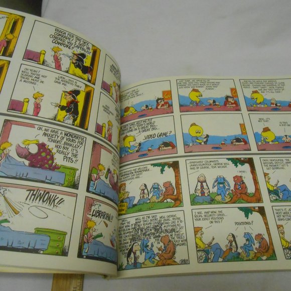 Toons For Out Times Bloom County by Berke Breathed vintage Book 1st edition 📘 - Picture 9 of 10